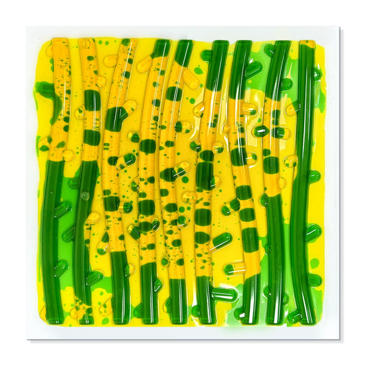 Tree Trunk - Green/Yellow