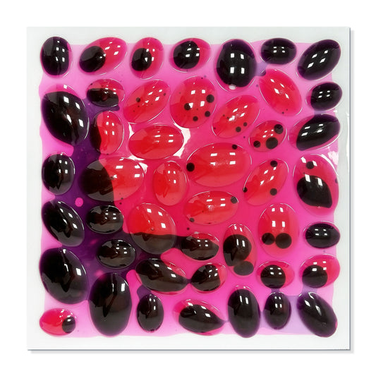 Pebbles - Pink/Black